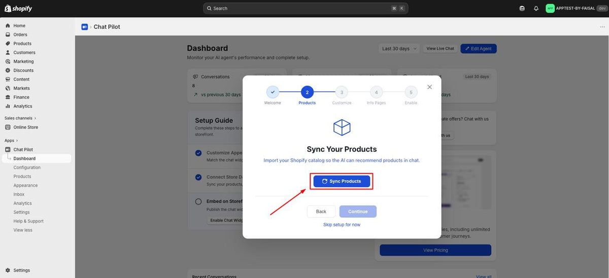 Sync Your Products