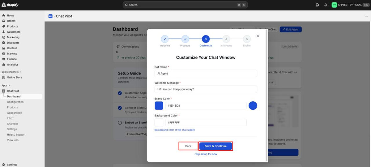 Customize Your Chat Window