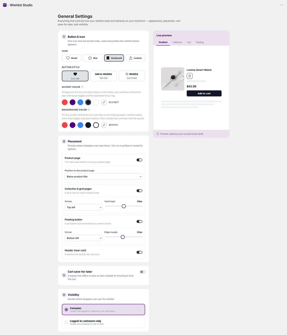 General Settings